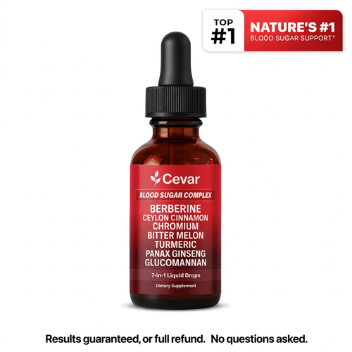 Cevar 7-in-1 Blood Sugar Complex - Nature's #1 Blood Sugar Support